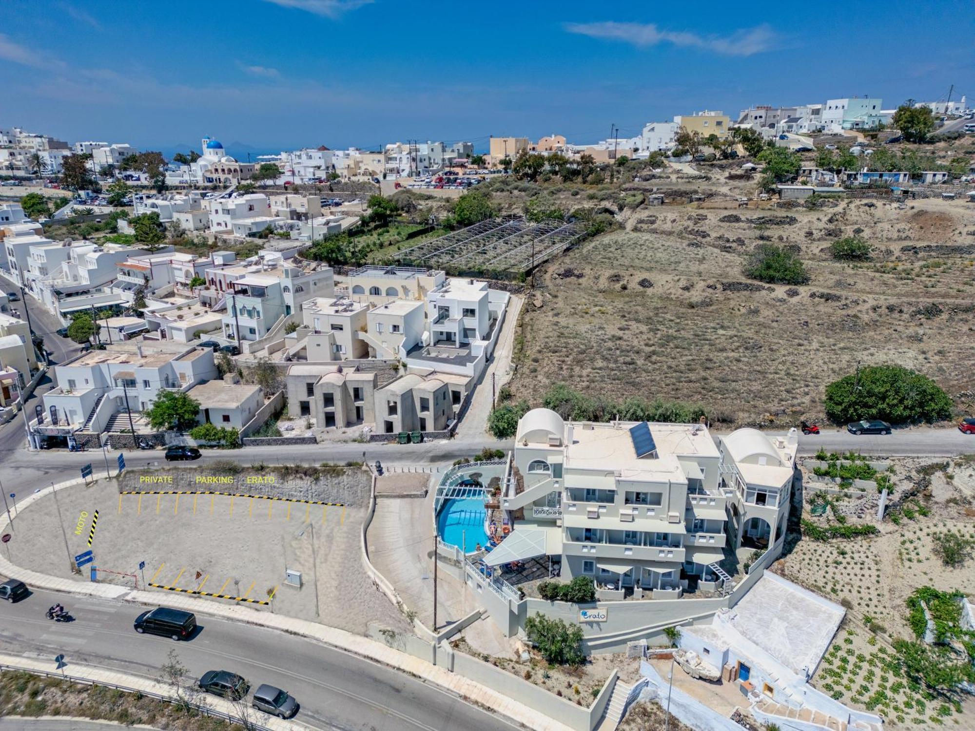 Erato Apartments Fira  Exteriér fotografie